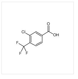 3-氯 -4-(三氟甲基)苯甲酸, JRD,3-chloro-4-(trifluoromethyl)benzoic acid
