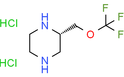 (S)-2-((trifluoromethoxy)methyl)piperazine dihydrochloride