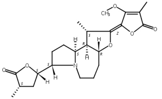 原百部碱,protostemonine