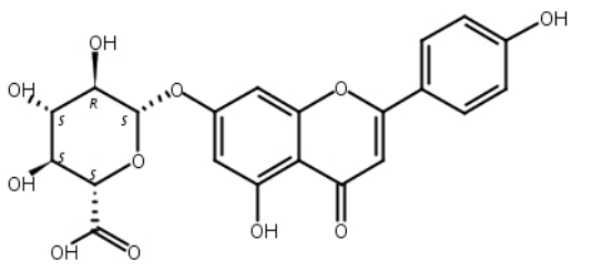 芹菜素-7-O-葡萄糖醛酸苷,Apigenin-7-O-glucuronide