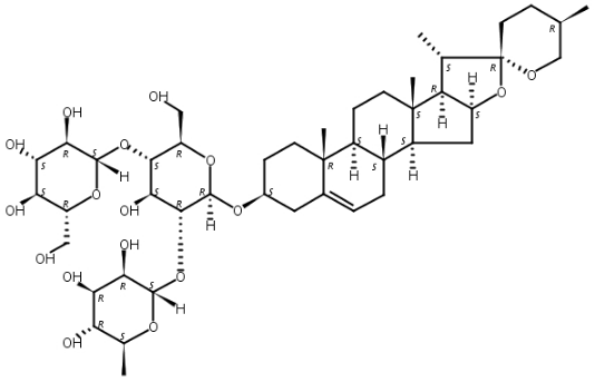 三角葉薯蕷皂苷,Deltoni