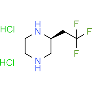 (S)-2-(2,2,2-trifluoroethyl)piperazine dihydrochloride