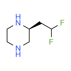 (S)-2-(2,2-difluoroethyl)piperazine