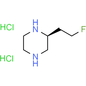 (S)-2-(2-fluoroethyl)piperazine dihydrochloride