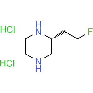 (R)-2-(2-fluoroethyl)piperazine dihydrochloride