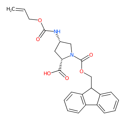 4S)-1-Fmoc-4-(Allyloxycarbonylamino)-L-prolin