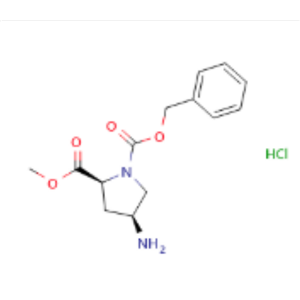 (2S,4S)-1-Cbz-4-氨基吡咯烷-2-甲酸甲酯盐酸盐