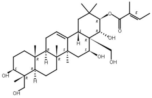 21-O-順芷酰基匙羹藤新苷元,O-Tigloylgymnemagenin, 21-