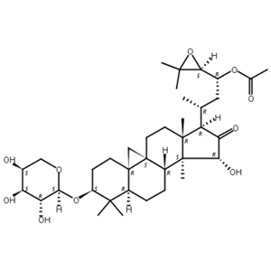 乙酰升麻醇-3-O-α-L-阿拉伯糖苷,Acetylcimigenol-3-O-α-L-arabinopyranside