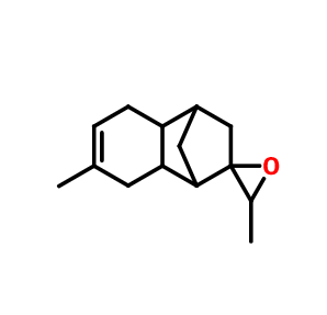 胡椒醚,3,4,4a,5,8,8a-Hexahydro-3',7'-dimethylspiro[1,4-methanonaphthalin-2(1H),2'-oxiran]