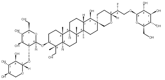凤仙萜四醇苷F,Hosenkoside F