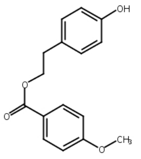 茴香酸對羥基苯乙酯,Hydroxyphenethylanisate, 4-