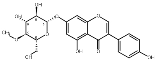 4′′-甲氧基染料木苷,4′′-methyloxy-Genistin