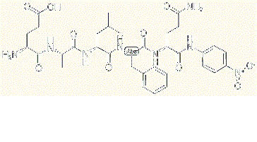 EALFQ-PN,H-Glu-Ala-Leu-Phe-Gln-pNA