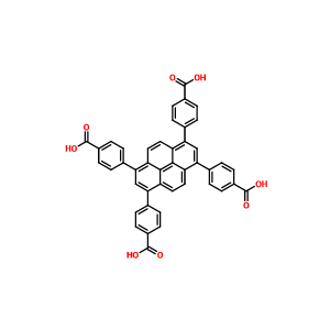 1,3,6,8-四(4-羧基苯)芘,1,3,6,8-Tetra(4-carboxylphenyl) pyrene