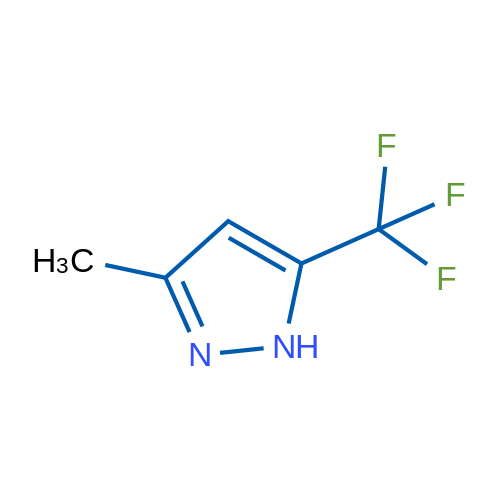 3-甲基-5-三氟甲基吡唑,3-Methyl-5-(trifluoromethyl)-1H-pyrazole