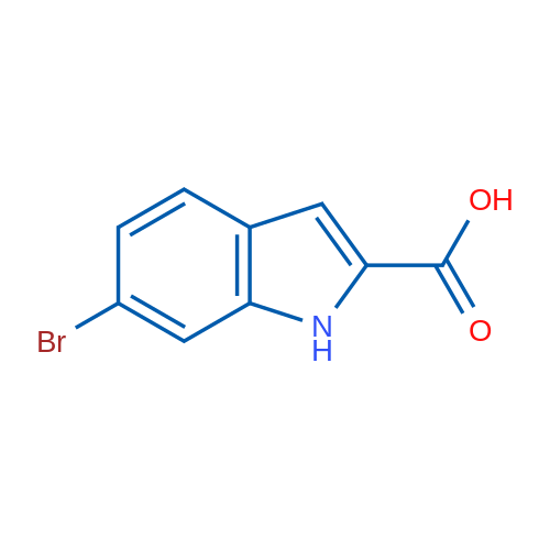 6-溴吲哚-2-羧酸,6-Bromo-1H-indole-2-carboxylicacid