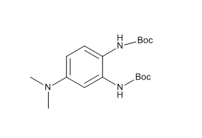 di-tert-butyl (4-(dimethylamino)-1,2-phenylene)dicarbamate,di-tert-butyl (4-(dimethylamino)-1,2-phenylene)dicarbamate