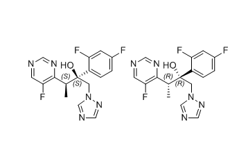 伏立康唑杂质06,(2R,3R)-2-(2,4-difluorophenyl)-3-(5-fluoropyrimidin-4-yl)-1- (1H-1,2,4-triazol-1-yl)butan-2-ol compound with