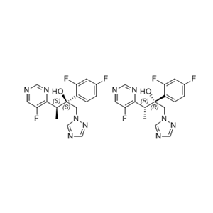 伏立康唑杂质06,(2R,3R)-2-(2,4-difluorophenyl)-3-(5-fluoropyrimidin-4-yl)-1- (1H-1,2,4-triazol-1-yl)butan-2-ol compound with