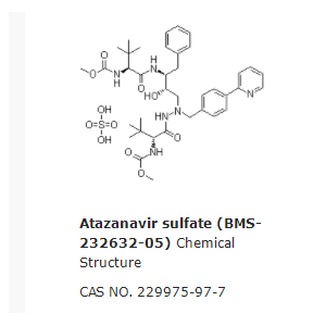 Atazanavir sulfate (BMS-232632-05