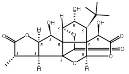 白果苦内酯 M,Ginkgolide M