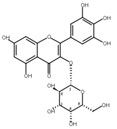 杨梅素-3-O-半乳糖苷,Myricetin 3-O-galactoside