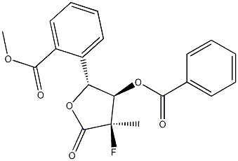 (2R)-2-脫氧-2-氟-2-甲基-D-赤式戊糖酸 GAMMA-內(nèi)酯 3,5-二苯甲酸酯,((2R,3R,4R)-3-(benzoyloxy)-4-fluoro-4-methyl-5-oxotetrahydrofuran-2-yl)methyl benzoate