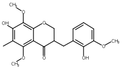 麦冬黄烷酮F,Ophiopogonanone F