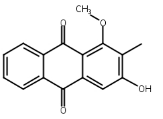 茜根定-1-甲醚,Rubiadin-1-methyl ether