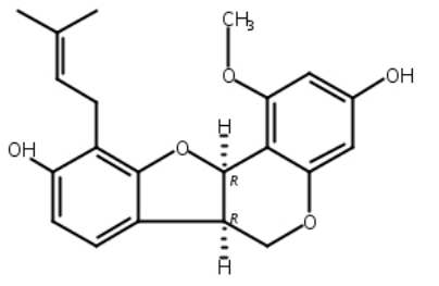 1-甲氧基菜豆素,1-Methoxyphaseollidin