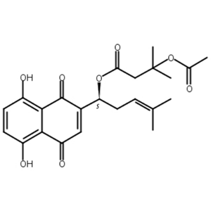 β-乙酰氧基异戊酰阿卡宁
