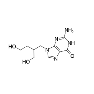 2-amino-9-[4-hydroxy-2-(hydroxymethyl)butyl]-1H-purin-6-one