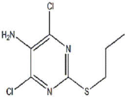 4,6-二氯-2-(丙硫基)-5-氨基嘧啶,4,6-dichloro-2-propylthiopyrimidine-5-amine
