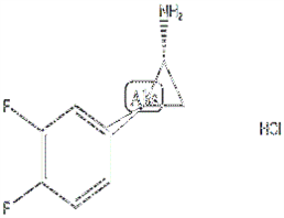 (1R,2S)-REL-2-(3,4-二氟苯基)环丙胺盐酸盐,(1R trans)-2-(3,4-difluorophenyl)cyclopropane amine