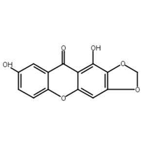 1,7-二羟基-2,3-亚甲二氧基口山酮