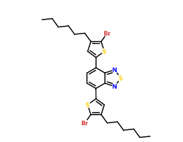 4,7-双(5-溴-4-己基噻吩-2-基)苯并[c][1,2,5]噻二唑,4,7-Bis(5-bromo-4-hexylthiophen-2-yl)benzo[c][1,2,5]thiadiazole