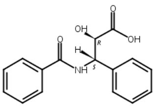 N-苯甲酰基-(2R,3S)-3-苯基异丝氨酸,N-Benzoyl-(2R,3S)-3-phenylisoserine