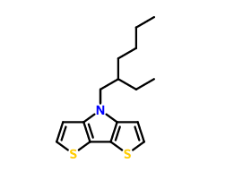 4-(2-乙基己基)-4H-二噻吩并[3,2-b:2,3-d]吡咯,4-(2-Ethylhexyl)-4H-dithieno[3,2-b;2',3'-d]pyrrole