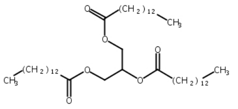 肉豆蔻酸甘油三酯,Tritetradecanoin