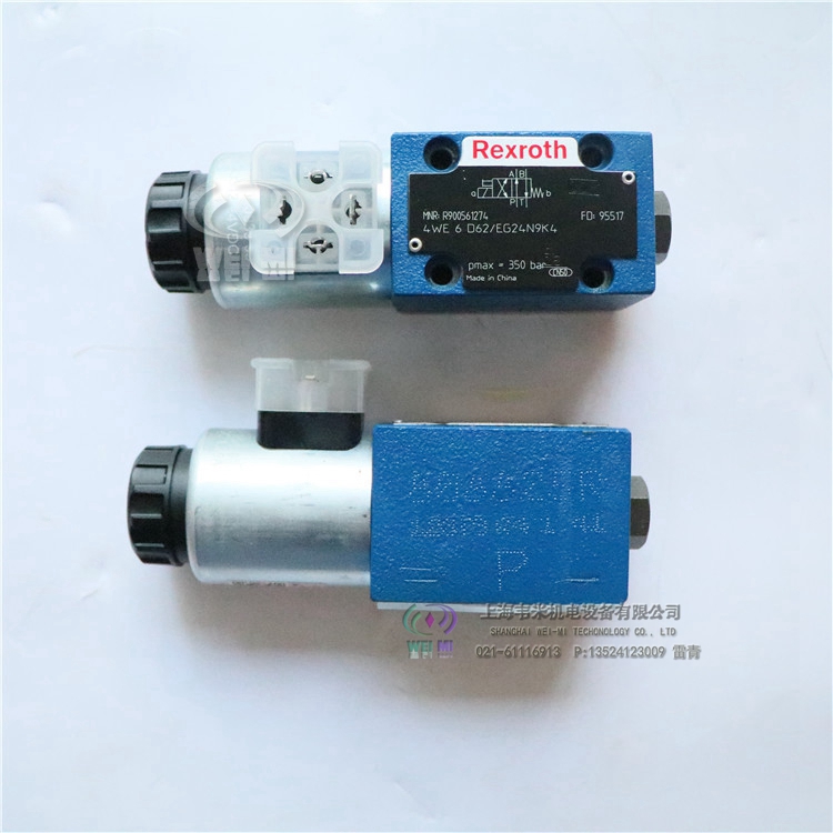 力士樂電磁閥4WE6D62/EG24N9K4,Solenoid valve