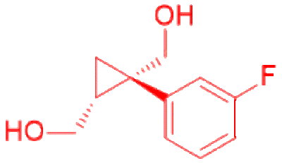 Lemborexant中间体,((1S,2R)-1-(3-fluorophenyl)cyclopropane-1,2-diyl)dimethanol