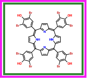 Meso-四(3,5-二溴-4-羟基苯基)卟啉,meso-tetra(3,5-dibromo-4-hydroxyphenyl)porphyrin