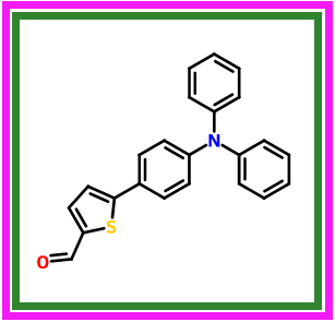 5-(4-(二苯胺)苯基)噻吩-2-甲醛,5-(4-(diphenylamino)phenyl)thiophene-2-carbaldehyde