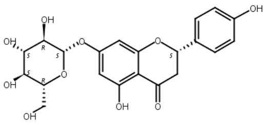 柚皮素-7-O-葡萄糖,naringenin-7-O-β-D-glucoside