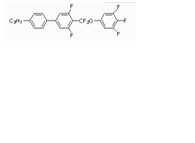 4-（二氟（3,4,5-三氟苯氧基）甲基）-3,5-二氟-4'-丙基-1,1'-联苯,4-(difluoro(3,4,5-trifluorophenoxy)methyl)-3,5-difluoro-4'-propyl-1,1'-biphenyl