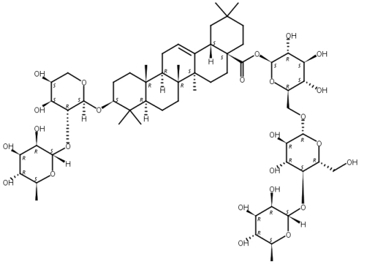 常春藤皂苷B,Hederasaponin B