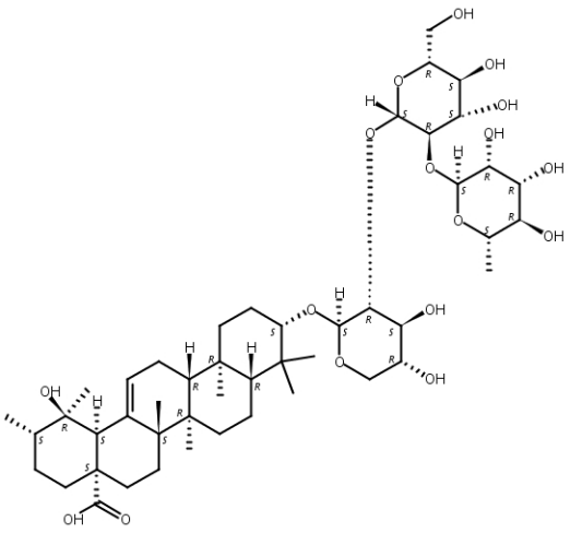 毛冬青皂苷B2,ilexsaponin B2