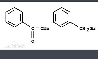 4‘-溴甲基-2-甲酸甲酯聯(lián)苯,Methyl 4'-bromomethyl biphenyl-2-carboxylate