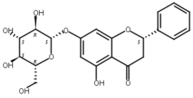 乔松素7-O-β-D葡萄糖苷,Pinocembrin 7-O-beta-D-glucoside